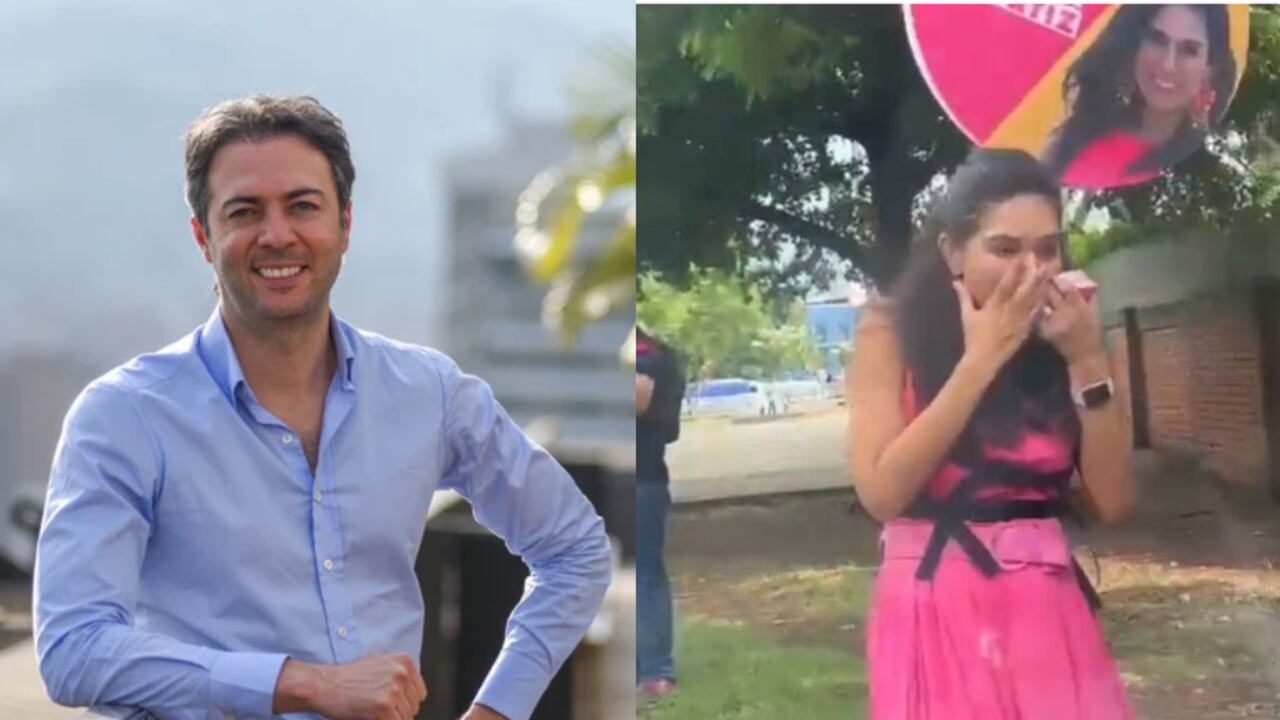 Daniel Quintero y Catalina Ortiz.