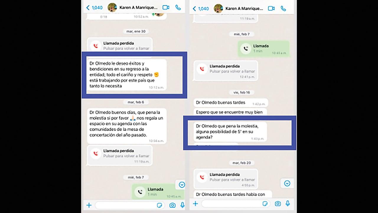 Las declaraciones y pruebas entregadas por Olmedo López y María Alejandra Benavides fueron claves para la decisión que tomó la Corte Suprema de Justicia.