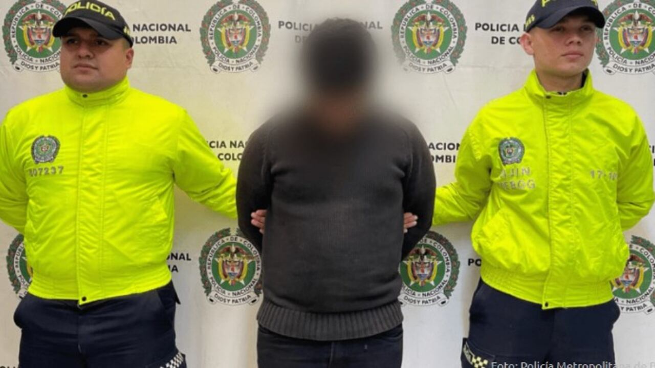 Capturado hombre en Bogotá señalado de atacar brutalmente a su pareja.