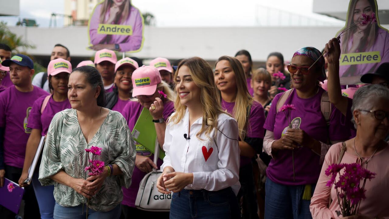 Andree Uribe, precandidata a la Alcaldía de Medellín