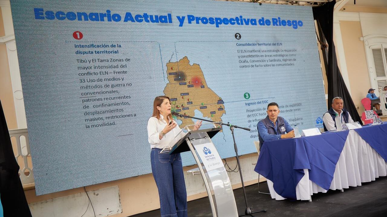 Defensora del pueblo, Iris Marín.