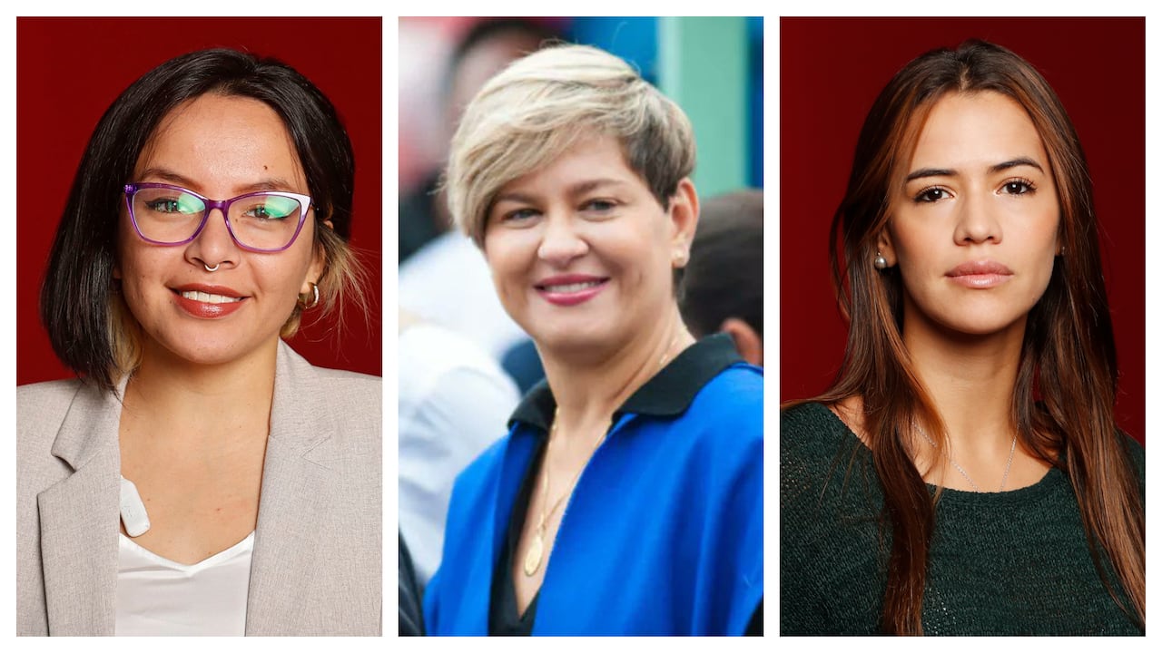 Jennifer Pedraza, Verónica Alcocer y María Fernanda Carrascal.