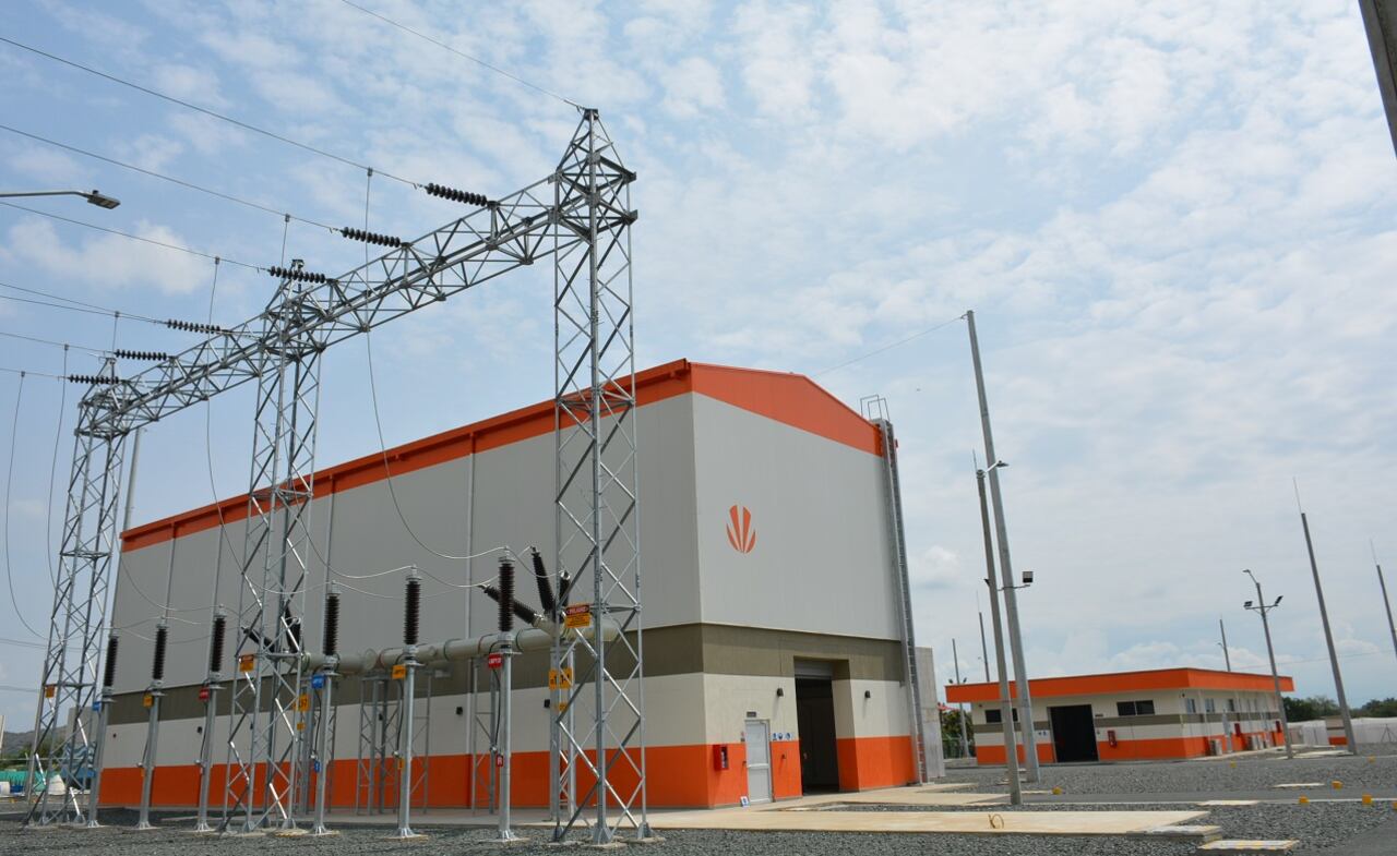 Esta es la primera subestación digital de energía en el Valle del Cauca y está ubicada en el municipio de Vijes. Foto: Celsia