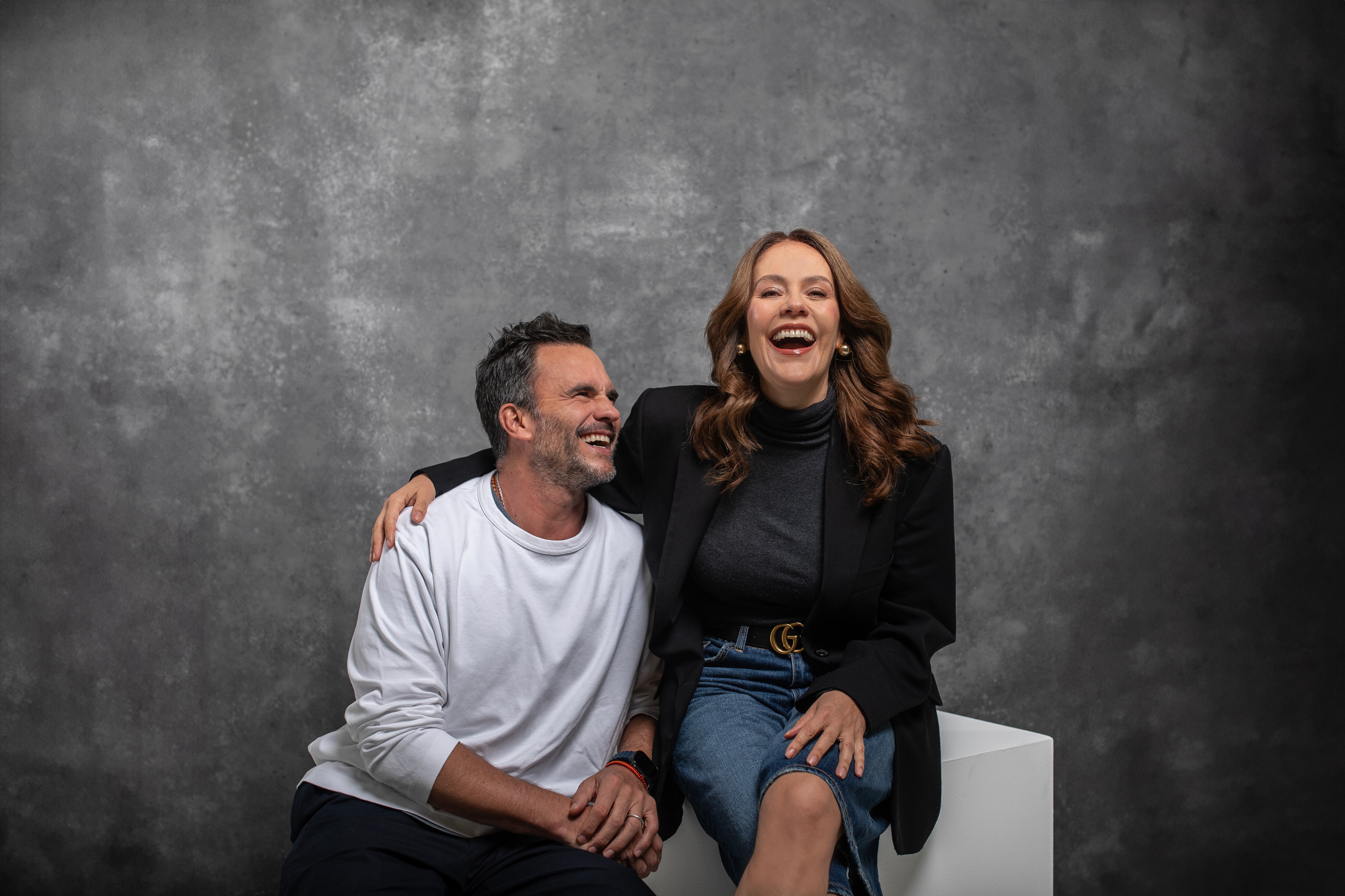 Juan Pablo Raba y Cristina Umaña