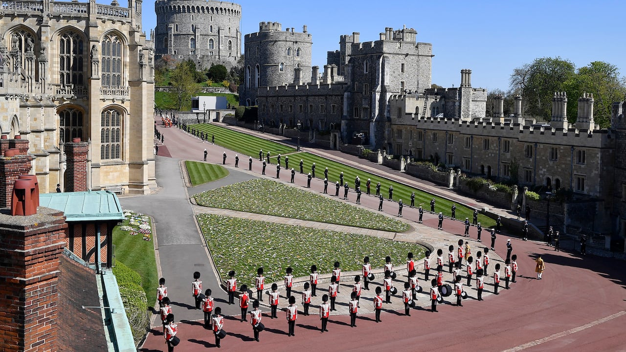 funeral del príncipe Felipe de Gran Bretaña
