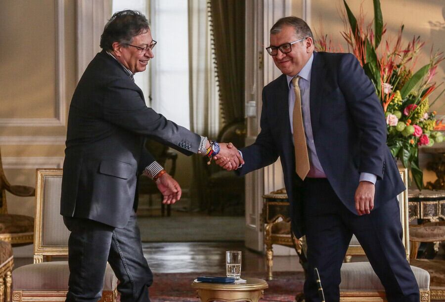 Miguel Efraín Polo y Gustavo Petro