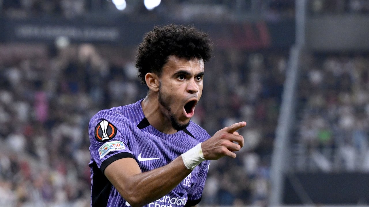 Luis Díaz marcó su tercer gol en esta temporada con el Liverpool.