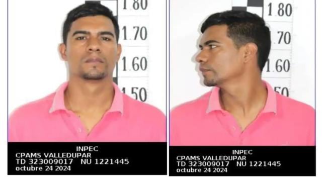 Brayan Campo en la reseña del Inpec.