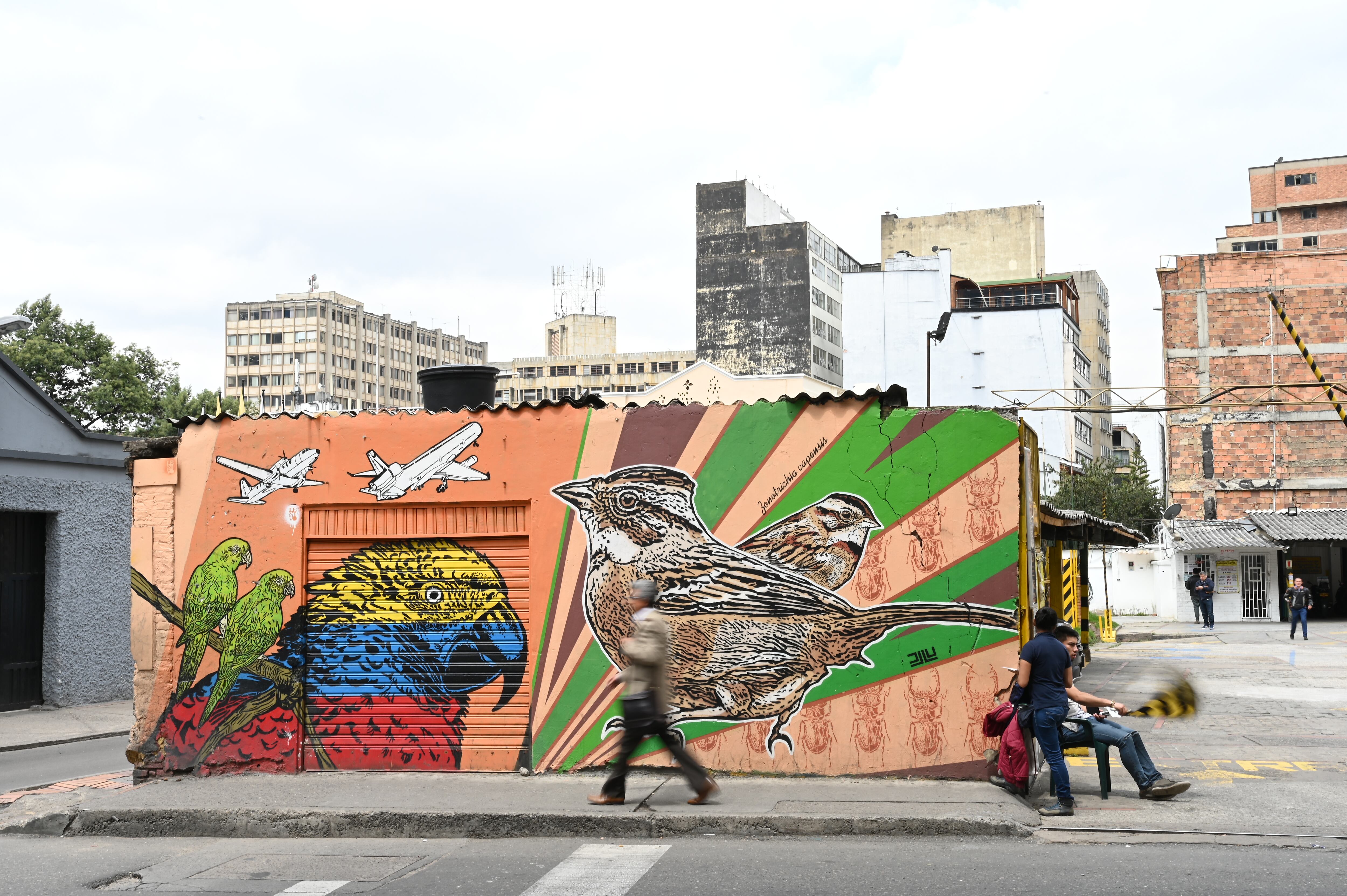 El boom del arte urbano llegó a la capital del país después del asesinato de Diego Felipe Becerra, un grafitero de 16 años, quien se convirtió en un símbolo y cuya muerte generó una movilización social que cambió la perspectiva hacia el grafiti y lo convirtió en una actividad que hoy impulsan  las autoridades locales.