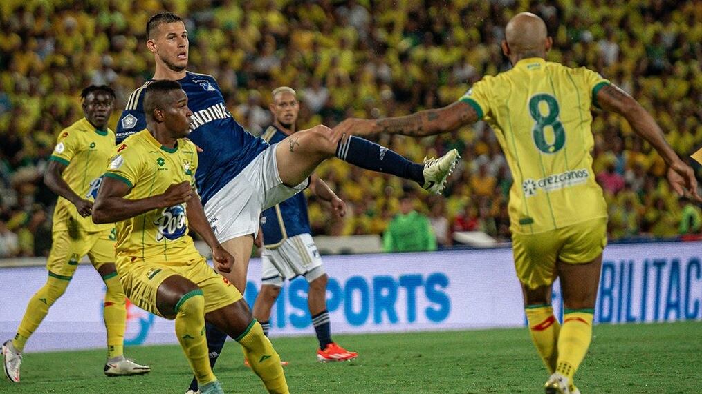 Atlético Bucaramanga vs Millonarios - fecha 4 cuadrangulares - Liga BetPlay.