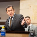 Rodrigo Lara, ministro del Interior.