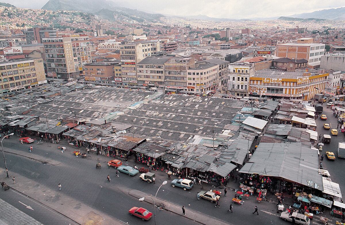Así era la Plazoleta en 1991.