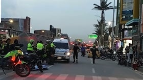 Siniestro vial fatal en la Avenida Jiménez deja un fallecido y genera caos vehicular en la calle 13.