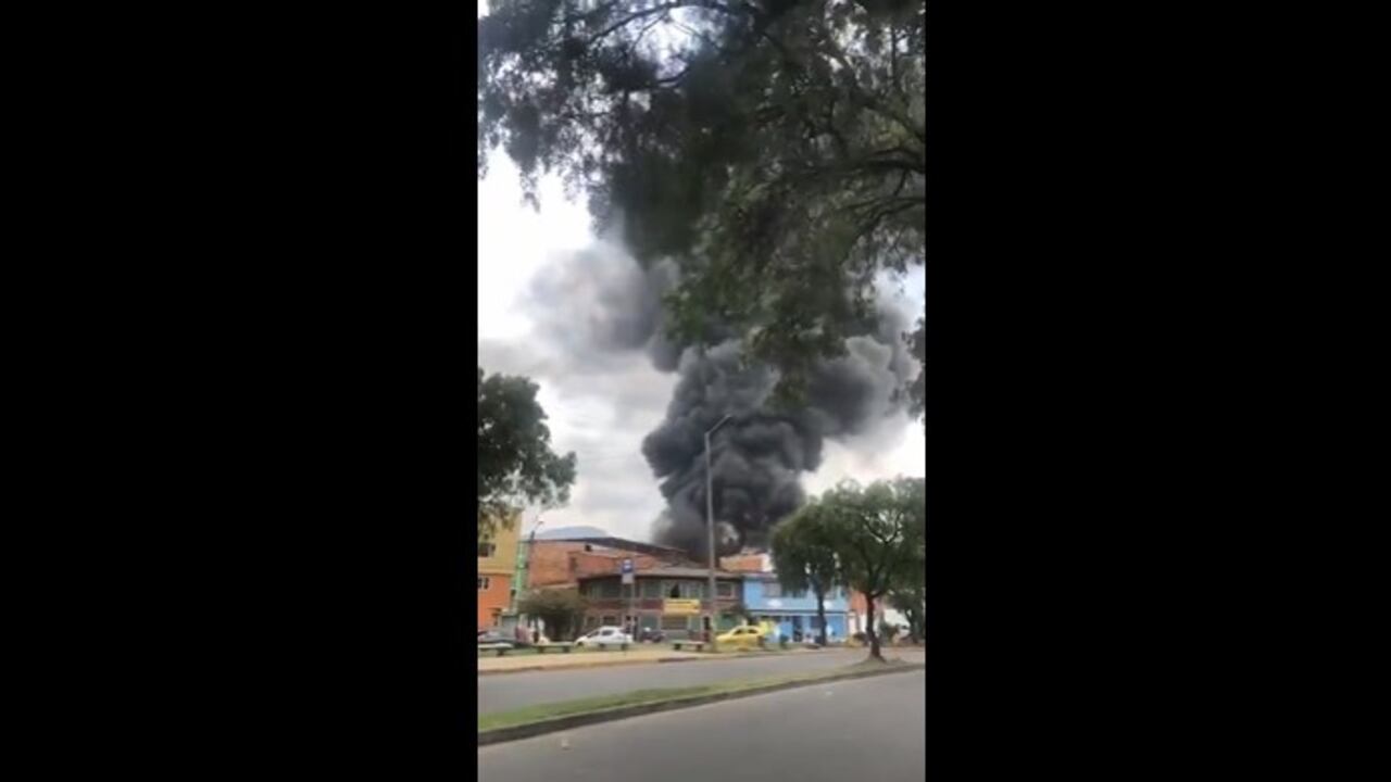 Explosión en Bogotá
