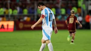 Messi contra Venezuela.