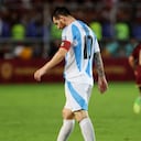 Messi contra Venezuela.