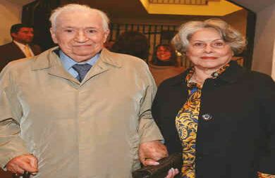  Belisario Betancur y Dalita Navarro.