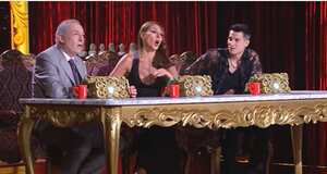 Discusión entre Cesár Escola y Amparo Grisales.