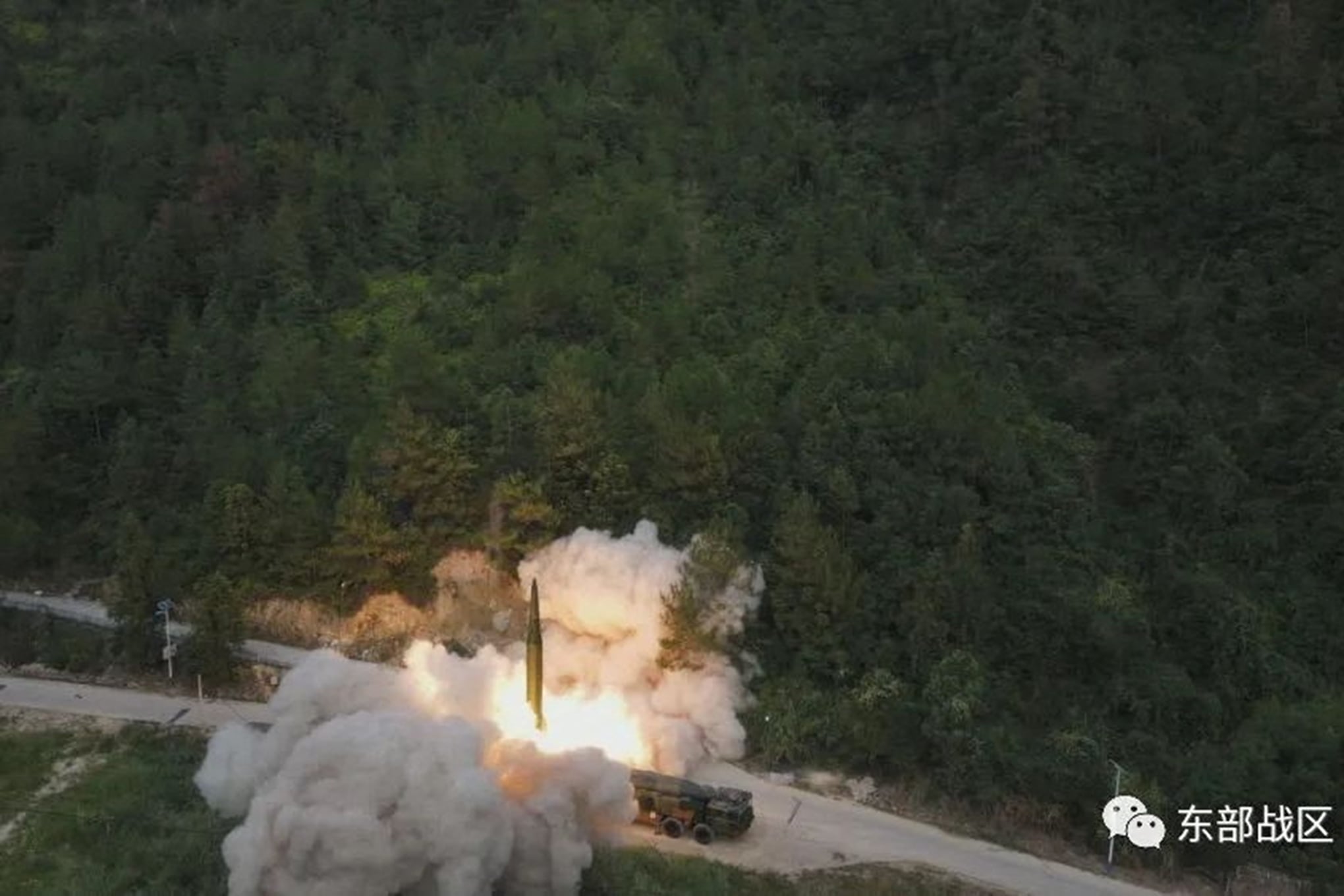 En imágenes : China lanza ejercicios militares en Taiwán