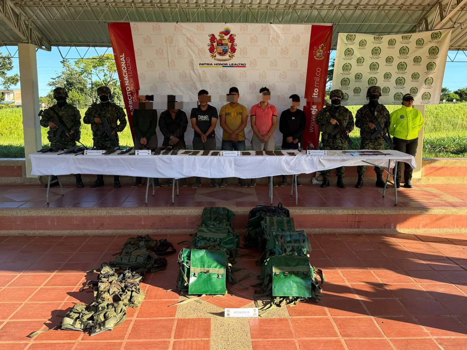Operación del Ejército contra el ELN en Arauca.