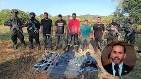 El mandatario aprovechó para enviar un mensaje contundente a los grupos armados.