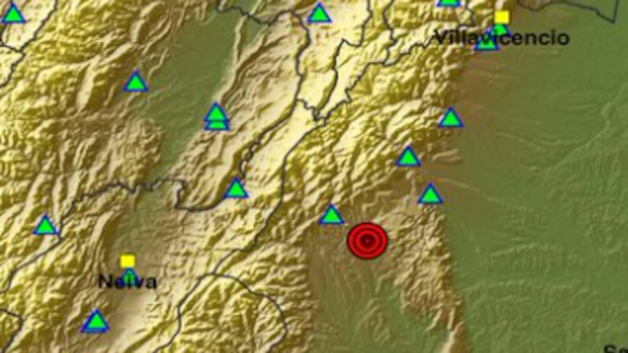 Temblor en el centro del país.