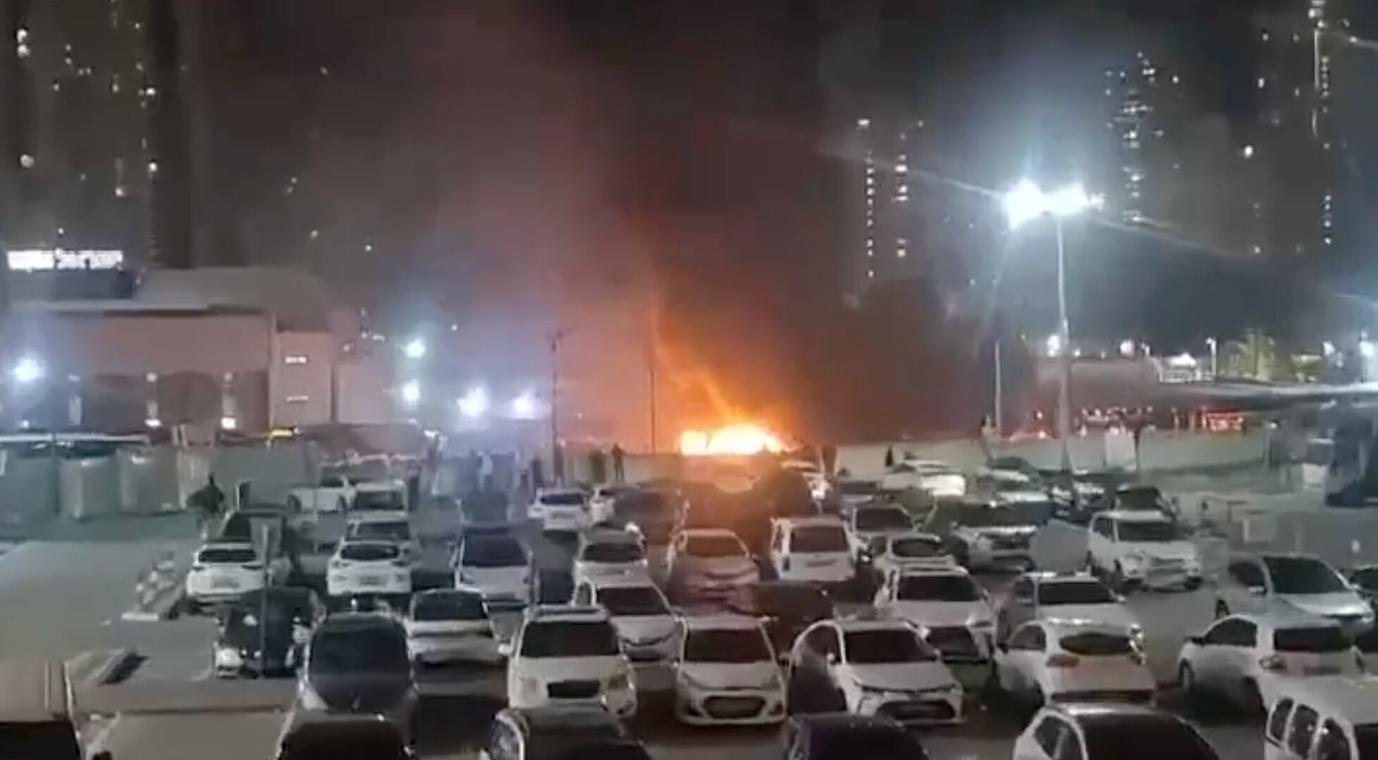 Varios videos después de las explosiones fueron publicados en las redes sociales