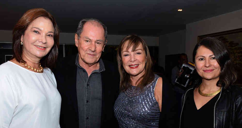 Orietta Daza, Jorge Alí Triana, Katya González y Verónica Triana.