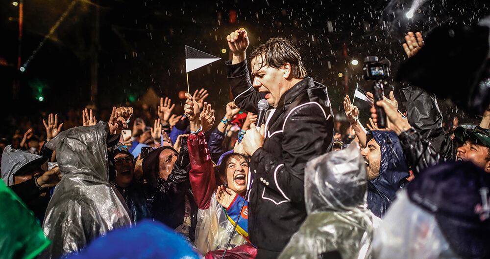 Pelle Almqvist dice que les gusta grabar rápido, por eso ensayan mucho antes. 