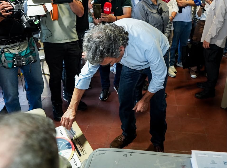 Votación del candidato presidencial Sergio Fajardo en la ciudad de Medellín