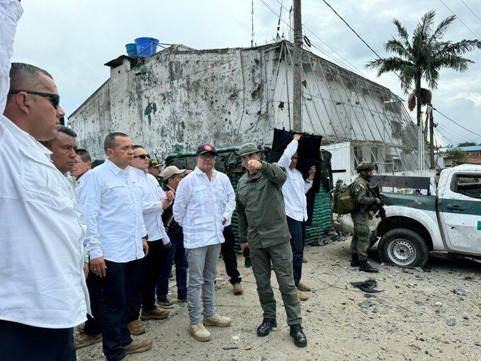 Presidente Gustavo Petro en Morales (Cauca)