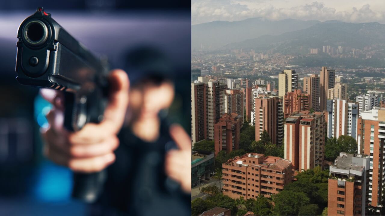 Sicariato en El poblado, Medellín. Imagen de referencia.