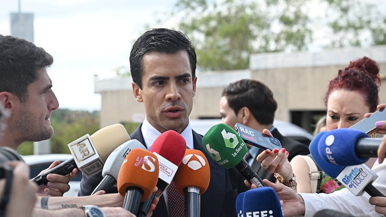 Juan Gonzalo Ospina, abogado de la familia del cirujano plástico colombiano Edwin Arrieta Arteaga.