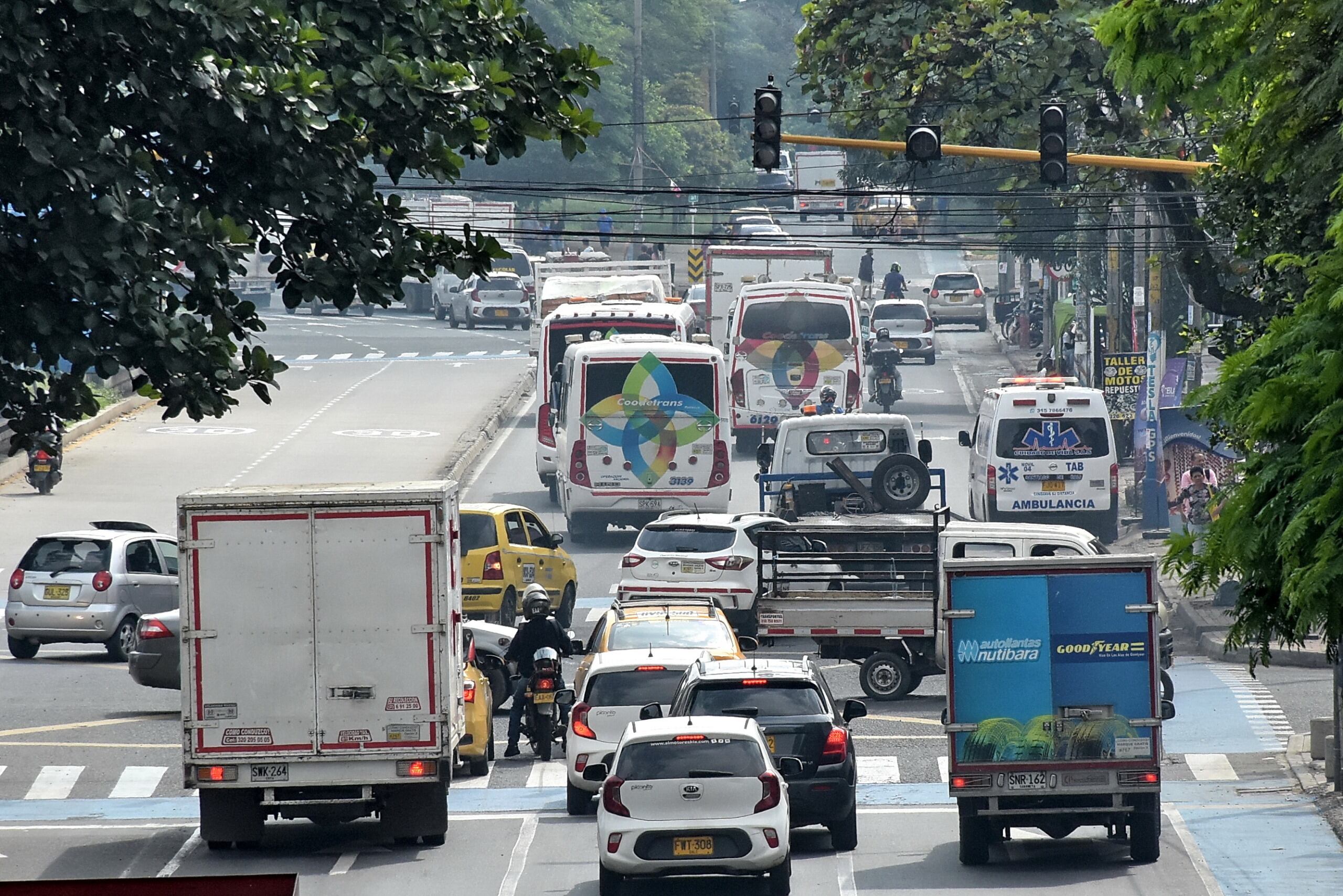 Recorrido semáforos en mal estado.