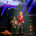 Carlos Vives y el maestro acordeonero Egidio Cuadrado