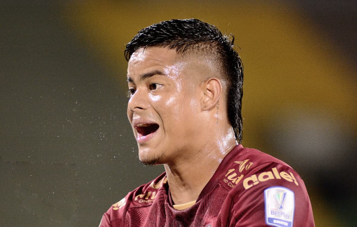Luis Chino Sandoval, destacado con Deportes Tolima ante Águilas Doradas.