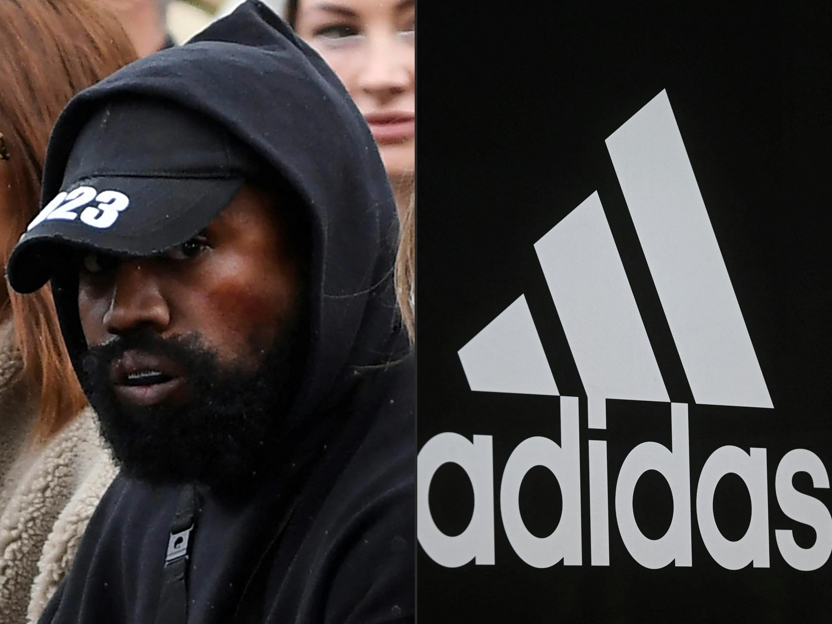 Adidas y Kanye West rompieron relaciones en 2022.