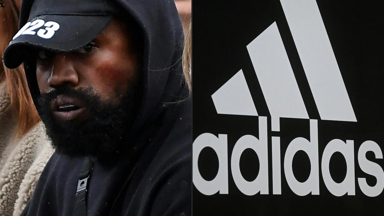 Adidas y Kanye West rompieron relaciones en 2022.