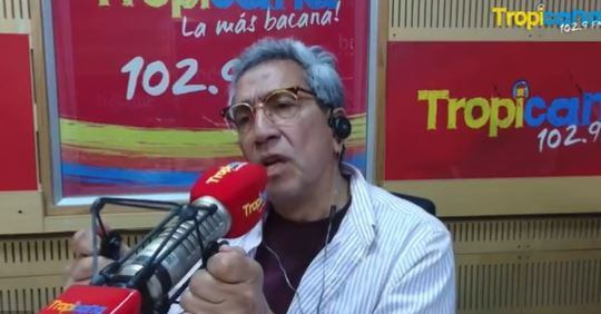 Jairo Pulgarín, periodista de Tropicana