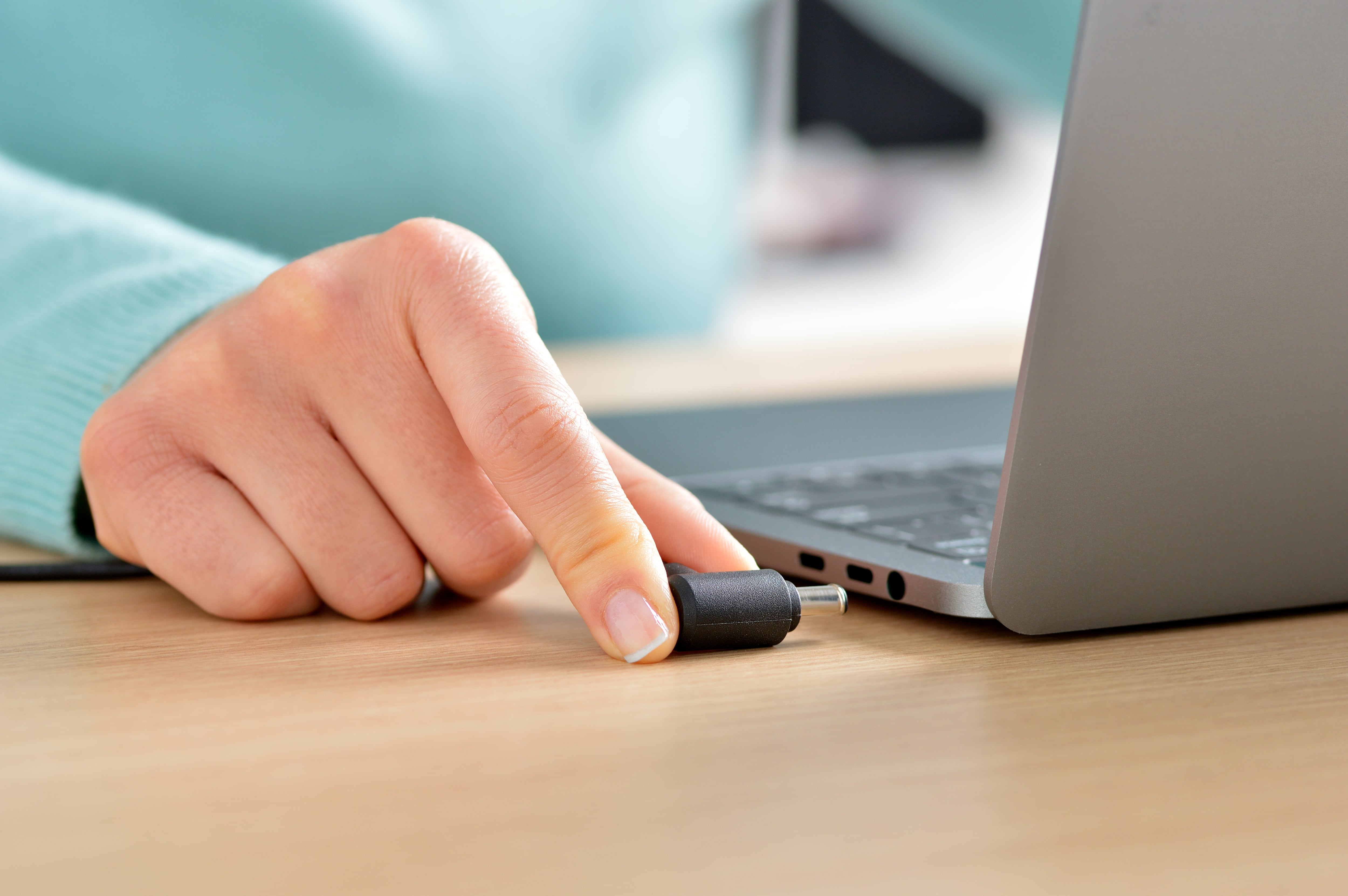 Muchos portátiles te muestran el estado de la batería.