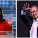 La senadora del Centro Democrático criticó el primer año de Gobierno del presidente Gustavo Petro. (Fotos: Colprensa)