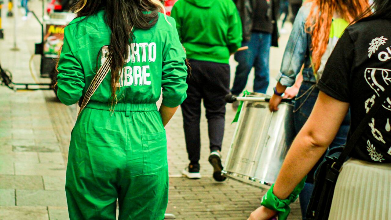 Marcha por los seis meses de la sentencia c-055 del 2021