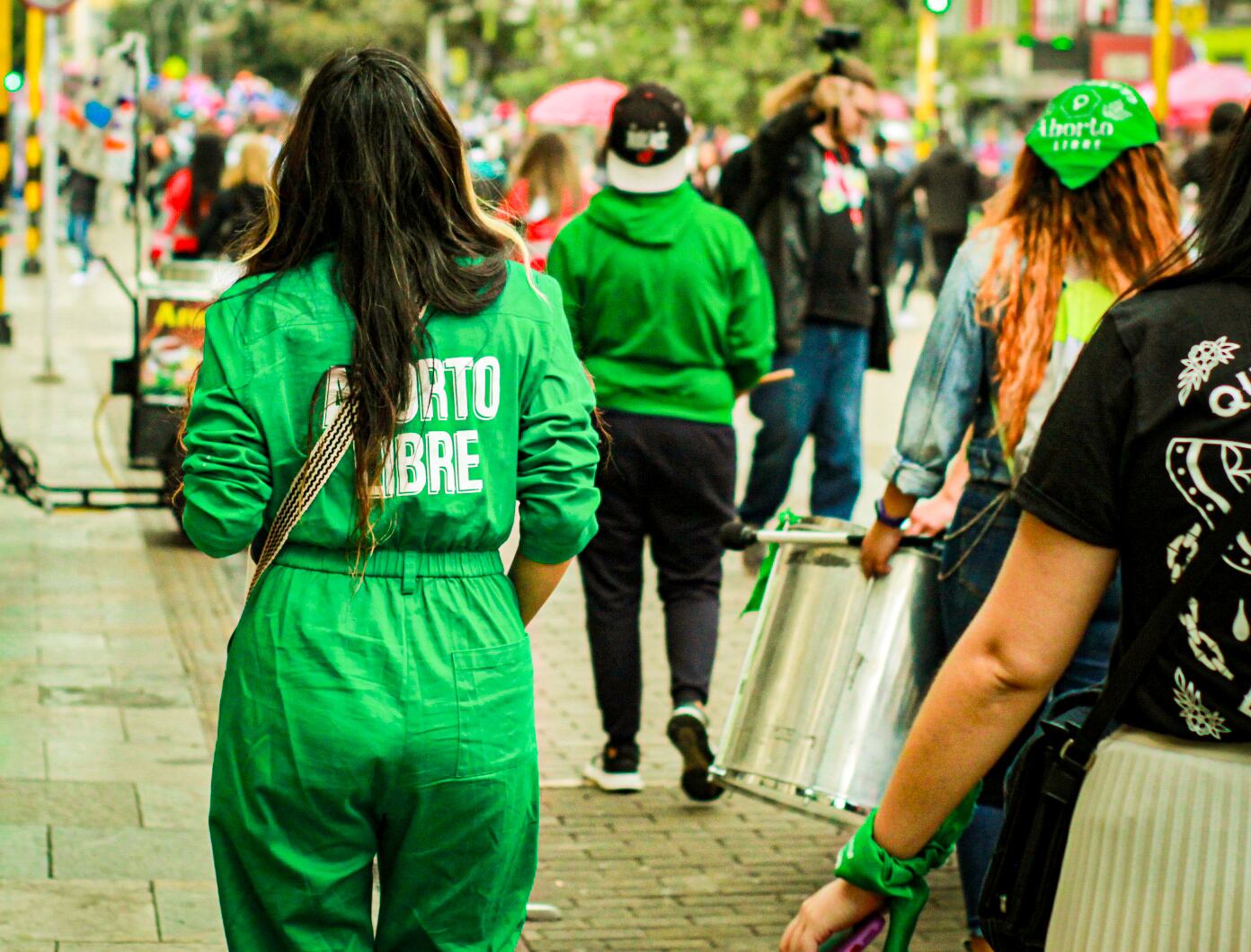 Marcha por los seis meses de la sentencia c-055 del 2021