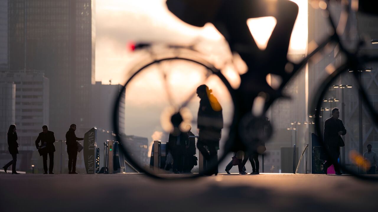 Foto de referencia sobre bicicletas