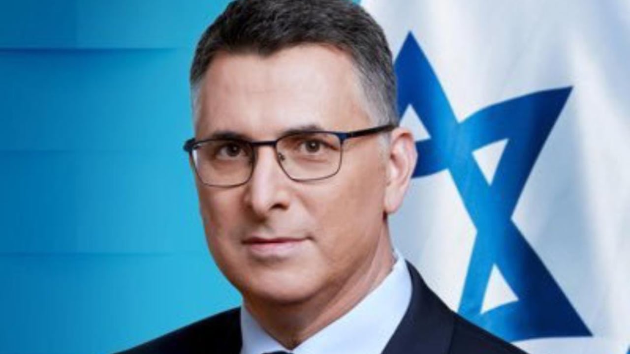 Ministro de Relaciones Exteriores de Israel, Gideon Sa’ar