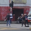 Justicia a mano propia en el sector de Robledo en Medellín.