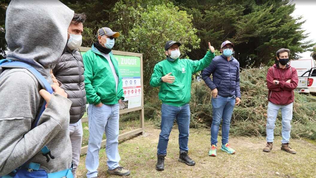 La Secretaría de Ambiente presentó la estrategia a la comunidad del sector Altos del Virrey, en la localidad de San Cristóbal.