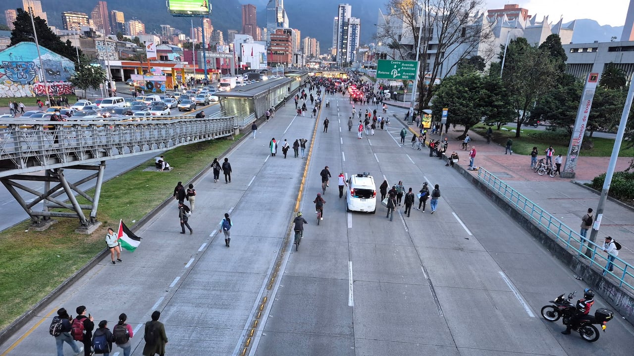Afectaciones en la avenida El Dorado