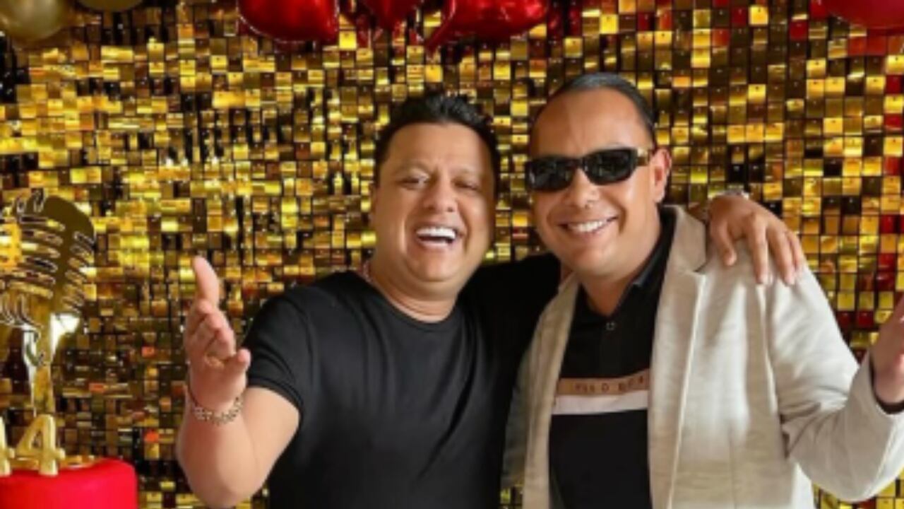 Rafael Santos y Miguel Ángel Díaz, hijos de Diomedes Díaz