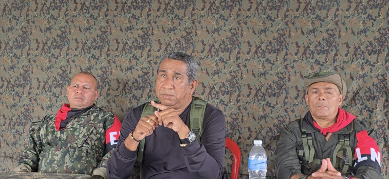 Alias HH, jefe de Comuneros del Sur, del ELN.